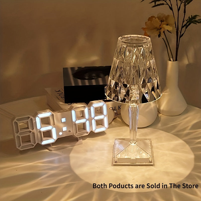 3D LED Bedroom Digital Clock