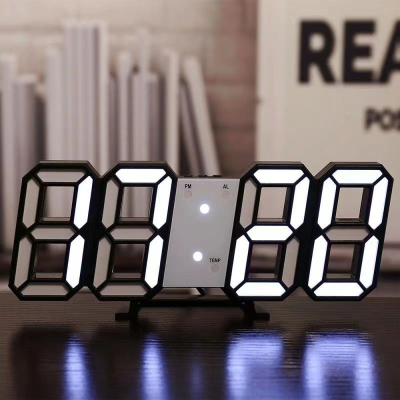 3D LED Bedroom Digital Clock