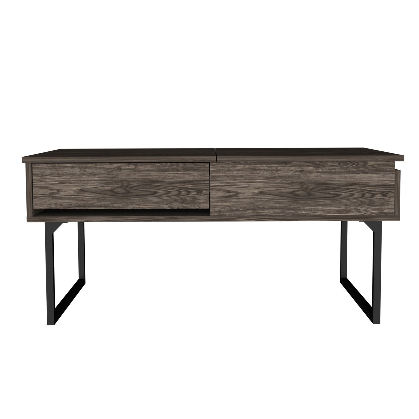 Dark Walnut Luxor Lift Top Coffee Table With Drawer