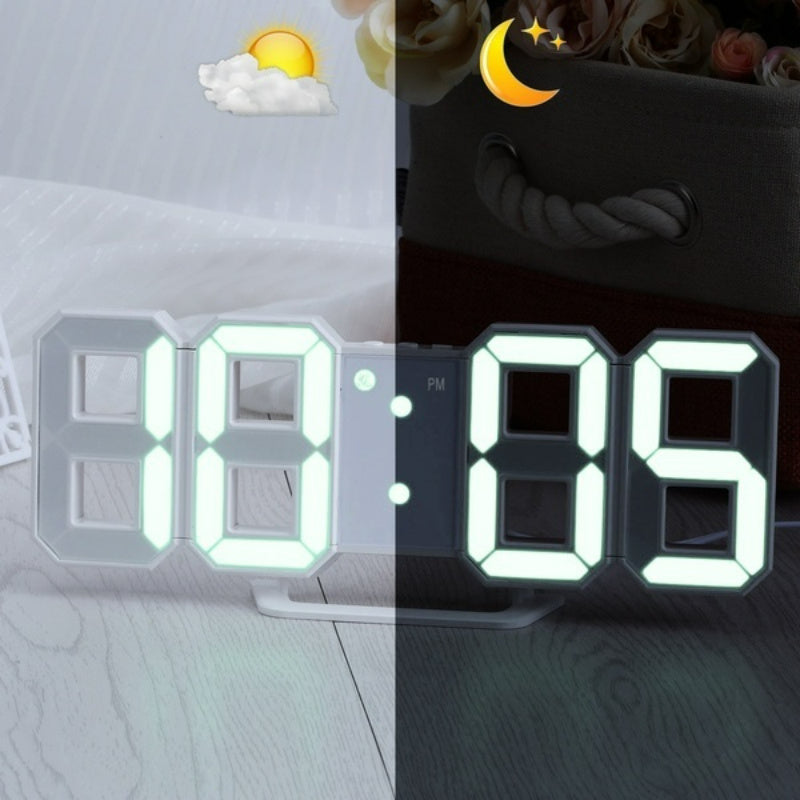 3D LED Bedroom Digital Clock